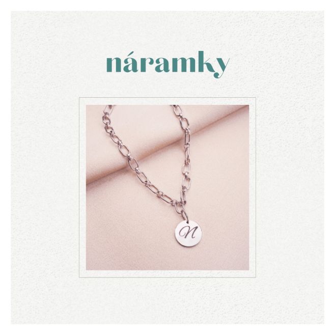 Vyberte si svůj osobní náramek, který vám svou rytinou bude připomínat nejbližší osoby ve vašem životě.