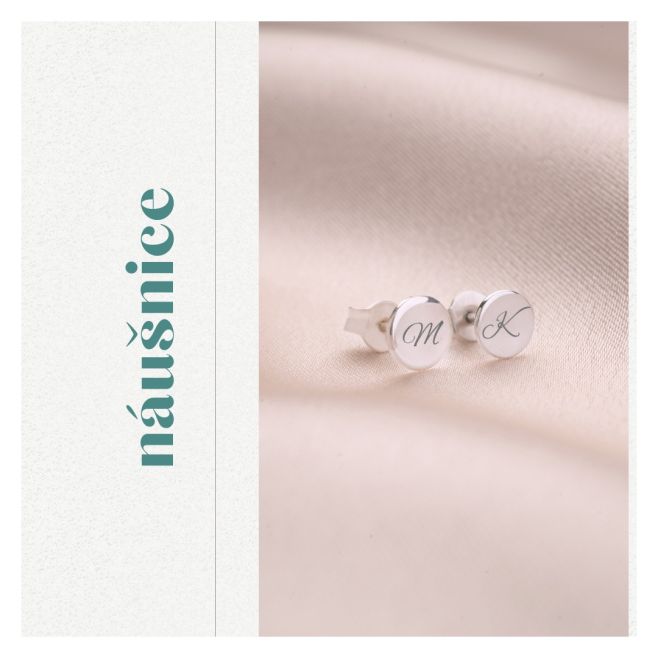 Hledáte jemné, minimalistické náušnice na každý den? Zkuste ty ve tvaru mini-medailonků z bílého zlata, které můžeme navíc...